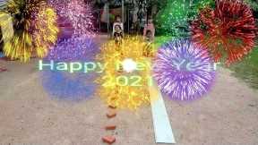 Happy New Year 2021 from outdoor games