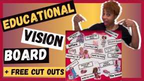 NEW YEAR EDUCATIONAL VISION BOARD FOR KIDS ?