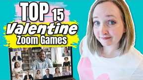 15 Valentine Games To Play On ZOOM | Virtual Valentine games for ALL AGES