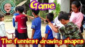 The funniest game with shapes for team / Fun game for class