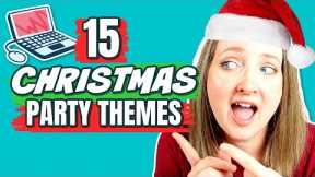 15 Virtual Christmas Party Themes | CHRISTMAS PARTY INSPO