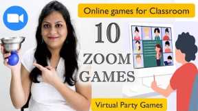 10 Zoom games | zoom games to play with friends  and students | online games for everyone | Party