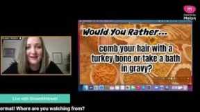 Chat and Thanksgiving Would You Rather With Me! LIVE STREAM NOW