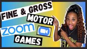 VIRTUAL FINE & GROSS MOTOR SKILLS ZOOM GAMES I GAMES TO PLAY ON ZOOM I ZOOM GAMES FOR PRESCHOOLERS