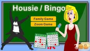 Housie | Bingo | How to play Housie | Online game to play with friends | Family Game | Zoom Game