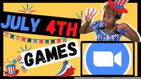 3 EASY 4th of July Party Zoom Games for all ages you MUST play I Perfect for July Fourth Holiday