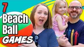 7 Beach Ball Games For Kids and Families | Summer Picnic Games