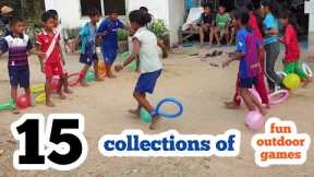 15 collections of fun outdoor games