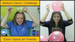 Balloon Game | Fundoor and ShawnMHowell | Zoom game | Balloon Burst Challenge | Party Game