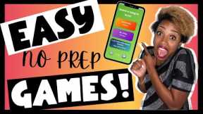 EASY ICE BREAKER GAMES FOR STUDENTS of ALL AGES: No Prep necessary Icebreaker games with CrowdParty