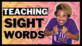 Fun Ways to Teach Sight Words for Beginners: Activities for Teaching Science of Reading Sight Words
