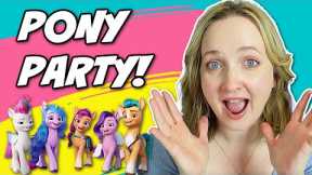 My Little Pony Party | Netflix A New Generation Watch Party (Food, Decor, Activity IDEAS)