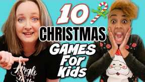 10 CHRISTMAS GAMES for Kids They've NEVER PLAYED BEFORE | COLLAB With @Everything AJA
