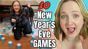 10 New Year's Eve 2021 PARTY GAMES YOU'VE NEVER PLAYED