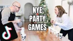 Trying NYE Tik Tok PARTY GAMES