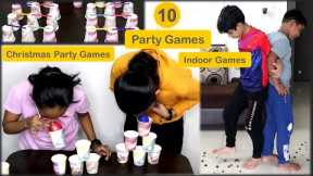 10 Games for Party | Party games for kids | Indoor games for kids | New games for Christmas (2021)