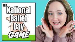 HAPPY BALLET DAY | Game Activity for Kids