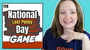 HAPPY LOST PENNY DAY | Game Activity for Kids