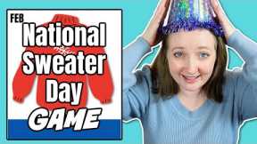 HAPPY SWEATER DAY | Game Activity for Kids