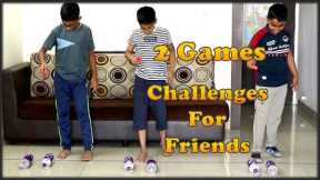 2 Indoor games for kids | Challenges for friends | Fun games at home | party games for everyone