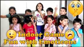 Indoor game for kids | Fun with emoticons | Activity for kids | Kids learn to express | Summer Camp