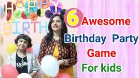 6 Awesome birthday Game for Kids/Family,Party Game For Kids/Keep Kids Busy At Home/6 Awesome Game