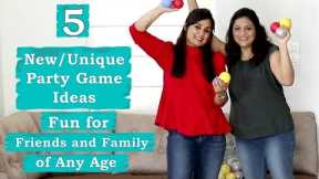 5 Party Games Ideas | New, Unique and Innovative party game ideas | Kitty Party, Family Party