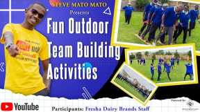 FUN OUTDOOR TEAM BUILDING ACTIVITIES - FRESHA DAIRY BRANDS STAFF Teambuilding #Games | #Activities