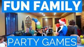 FAMILY CHRISTMAS PARTY GAMES