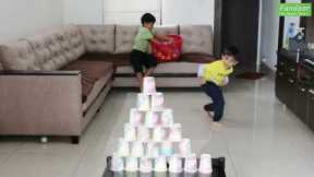 2 Paper cup games for Kids | Party game | Indoor Games for Kids | Minute to win