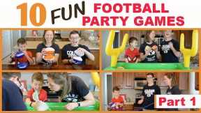 10 Best Football Party Games (Part 1) | Family Fun Every Day