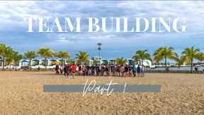 BEACH TEAM BUILDING ACTIVITIES | LagubVlog by Gab Belgera