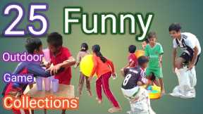 25 Collections Of Fun Outdoor Games / Party Games