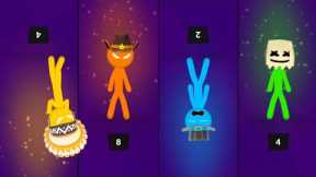 Stickman Party Tournament All Random Funny Minigames 1 2 Player Games 2022 Gameplay iOS