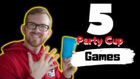 5 Easy Birthday Party Games using only Party Cups