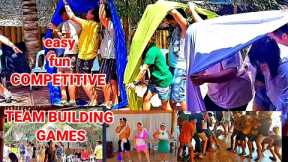 Top 9 TEAM BUILDING GAMES/ SUMMER GAMES/ OUTDOOR GAMES/ easy, competitive and fun.