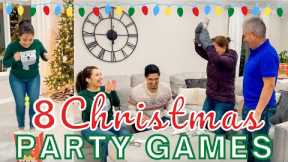 8 CHRISTMAS PARTY GAMES you should try this HOLIDAY  SEASON (Minute to Win It)