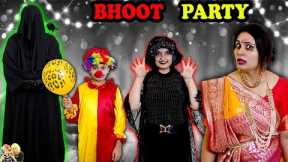 BHOOT PARTY | Halloween Party and Makeup | Family Comedy Horror | Aayu and Pihu Show