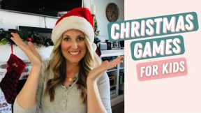 Christmas Games for Kids | Minute to Win It