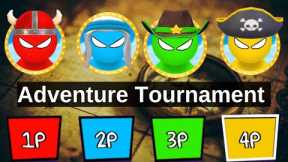 The Stickman Party 1 2 3 4 MINIGAMES | Adventure Tournament