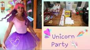 DIY UNICORN party 🦄 Children party entertainer Unicorn Princess/Birthday Party Games and ideas