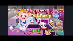 Baby Hazel Pet Party Games