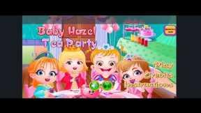 Baby Hazel Tea Party Games