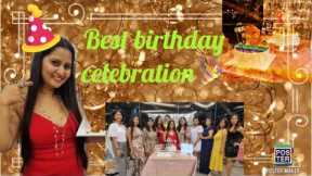 Best birthday celebration 🍾 #birthdaycelebration  #birthdayvlog #party  #partygames  #friends