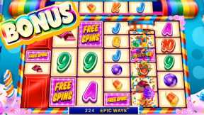SWEETS - EPIC WAYS - Slot Play Live Bonus!!! SG GAMING on Jackpot Party Casino