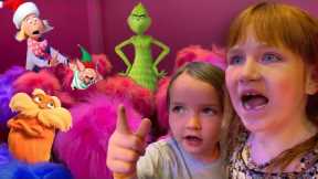 How the GRiNCH Stole Adley & Niko!!  Hide n Seek in the imagination of Dr Seuss! fun kids playspace