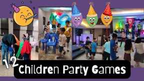 Children Party Game Ideas for Christmas Party, School, Birthdays, Family Parlor Games 🥳