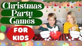 Best FUN Kids Christmas Games!! Homeschool Christmas Class Party!