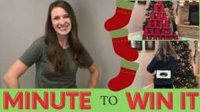 Christmas Minute to Win It Games from the Dollar Store