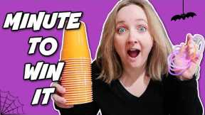 HALLOWEEN MINUTE TO WIN IT GAMES that Adults Love to Play